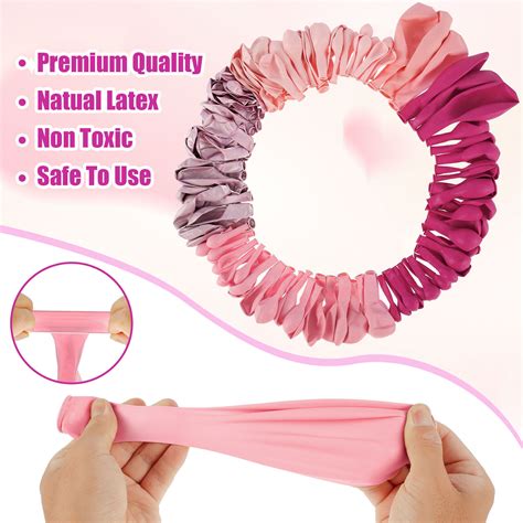 Pcs Rose Pink Balloon Garland Arch Kit Reusable Macaron Pink