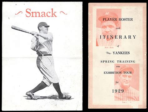 1920s To 1961 Unusual And Rare Babe Ruth Items Collection 5 REA Archive