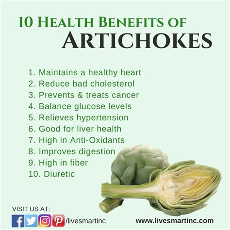 Health Benefits Of Artichokes