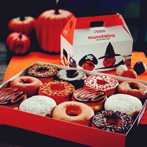 Your Favorite Donuts Now Halloween Themed Find Your Treat At The Nearest Dunkin At