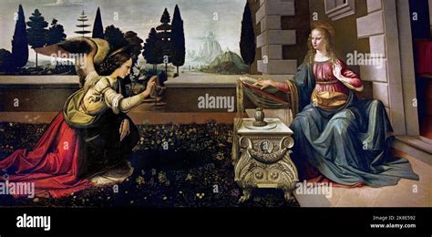 Leonardo Da Vinci Annunciation Facts