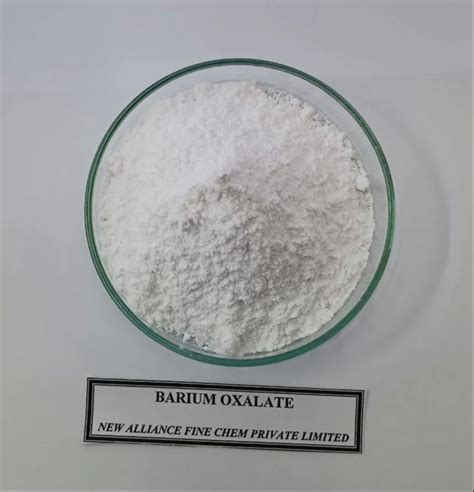 Barium Oxalate Powder Packaging Type Hdpe Bag Packaging Size Kg