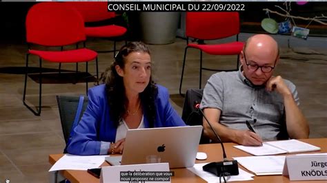 Conseil Municipal Du 22 Sept 2022 Intervention De S Brot Sur L