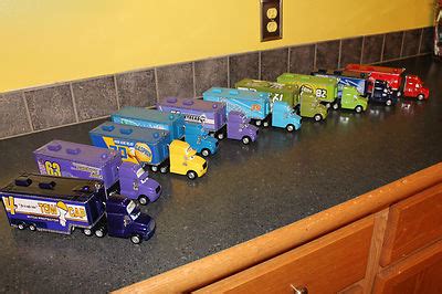 Disney Pixar Cars Custom Hauler U Pick One Tow Cap Sparomint Shiny