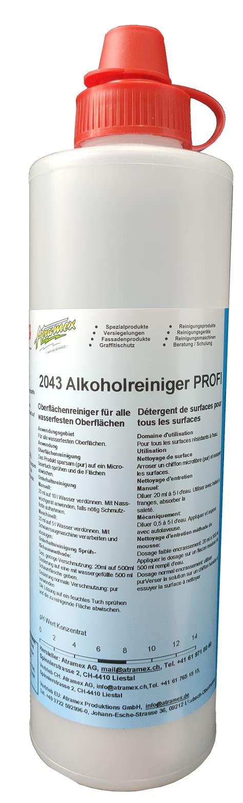 Alkoholreiniger PROFI Atramex Webshop