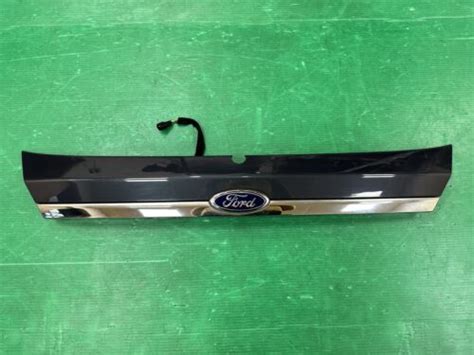 Ford Fiesta Mk7 Tailgate Trim Midnight Sky Grey Fc Boot Panel Open Grab Handle