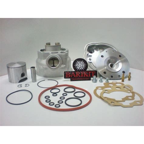 Barikit 80cc AM6 1 Piston Ring Aluminum With Cylinder Head