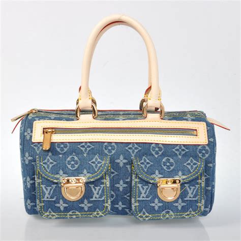 Louis Vuitton M Monogram Denim Neo Speedy Handbag