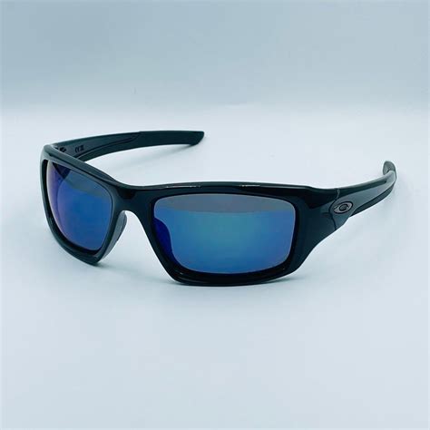 Oakley Valve Polished Black W Deep Blue Iridium Polarized Men S