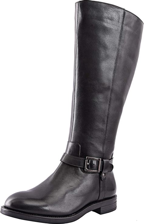 Allonsi Aida Womens Genuine Leather Boots Womens Riding Boots Knee High Boots