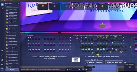 Kotra 두바이 코리아 이노베이션 페어 ‘korean Startups In Metaverse 2022 Live 게더타운