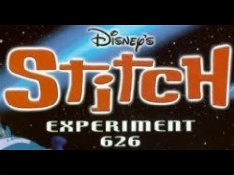 Disneys Stitch Experiment 626 PS2 Cutscenes High Tone YouTube