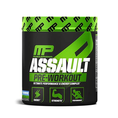 MusclePharm Assault Pre Workout 30 Servings Get Supps