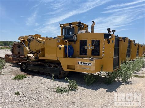 Trencor T Tracked Trencher In Eastland Texas United States