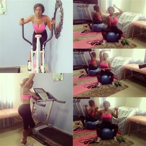 Go Chika Chika Ike Shows Off Hot Bod As She Hits The Gym In Search Of Her Bikini Body Photos