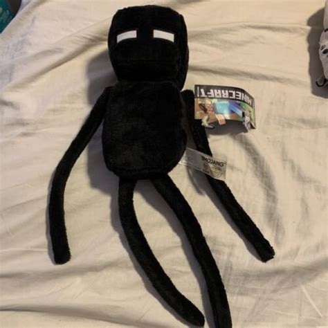 Jinx Minecraft Enderman Plush Stuffed Toy Black 17 Tall Mojang New Nwt 4635103068