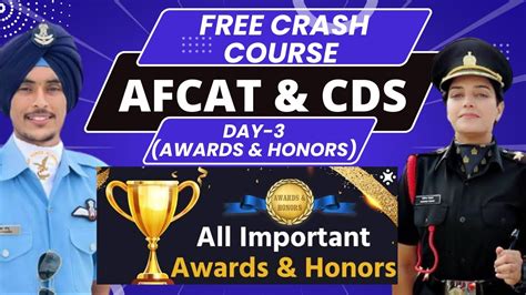 Awards And Honours Current Affairs With Tricks Afcat Cds Nda Afcat