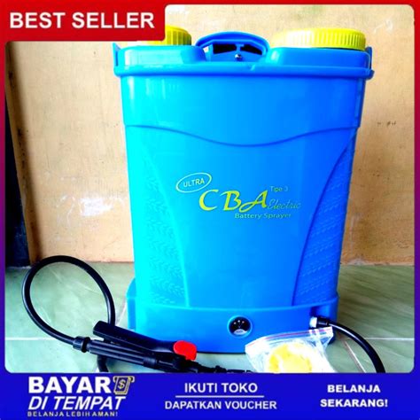 Jual Sprayer Cba Elektrik L Alat Semprot Tanaman Pertanian Shopee