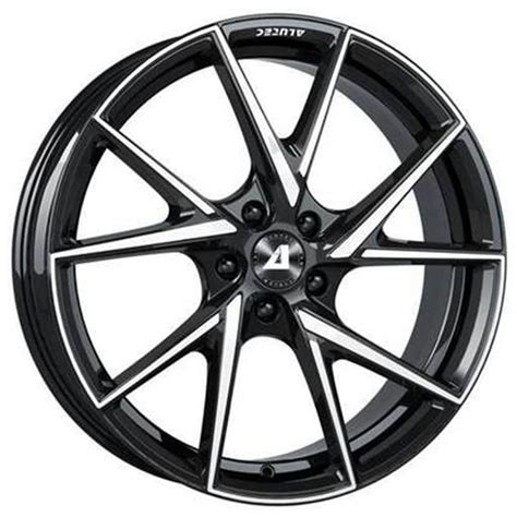 Alutec Adx Diamond Black Polished Alloy Wheels Van Wheels