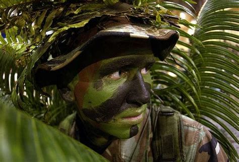 New camouflage face paint that 'resists intense heat from bombs'