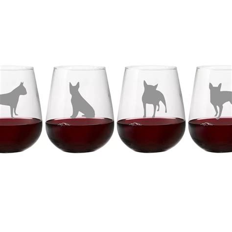 Boston Terrier Wine Etsy