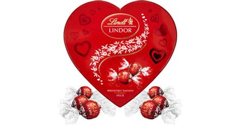 Lindt Lindor Heart Milk 200g • Se Pris 1 Butikker Hos Pricerunner