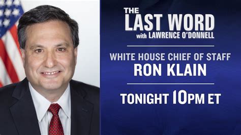 Msnbc Public Relations On Twitter Coming Up Watch Whcos Ron Klain