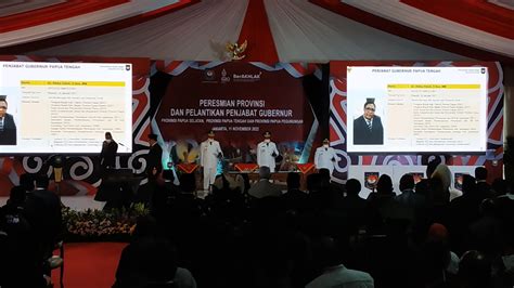 mendagri resmikan  provinsi   papua seputar jatim
