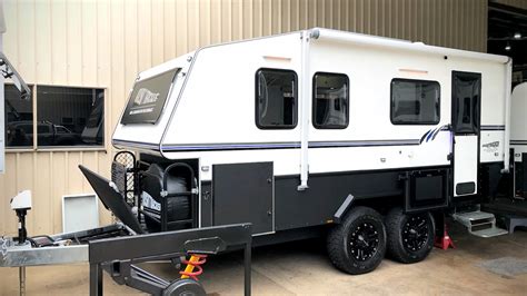 Incredible Custom 16 Foot Offroad Caravans Bushtracke