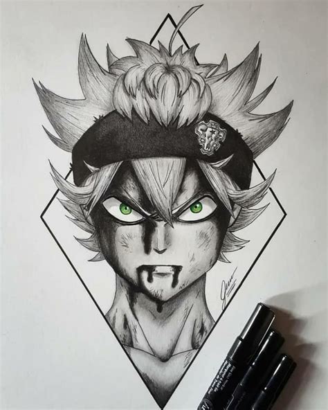 Fantastic Asta💥💥💥 ️ Follow Animefeature For Amazing Drawings 💖