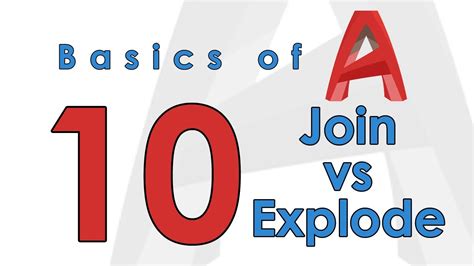 10 How To Use Join And Explode Orders In AutoCAD YouTube