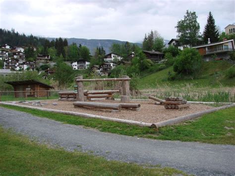 Geschicklichkeitsparcour für Kinder am Laaxersee