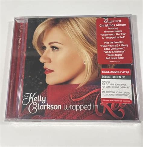 Kelly Clarkson Wrapped In Red Cd Christmas Album Cd Kelly Clarkson New