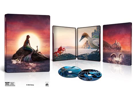 The Little Mermaid [Includes Digital Copy][SteelBook] [4k Ultra HD Blu ...