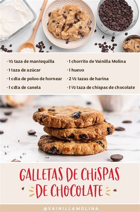 Galletas Con Chispas De Chocolate Galletas Con Chispas De Chocolate