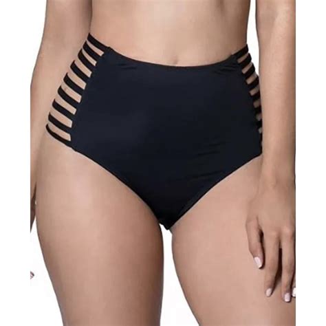 Calcinha Biqu Ni Hotpants Gladiadora Cintura Alta Shopee Brasil