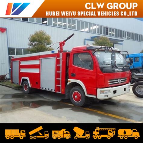 dongfeng  fire emergency rescue water pumper truck  cbm small