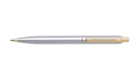 Sheaffer Sentinel Brushed Chrome Gold Trim Ballpen