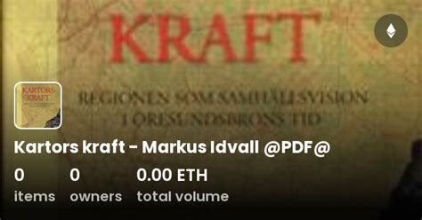 Kartors Kraft Markus Idvall Pdf Collection Opensea