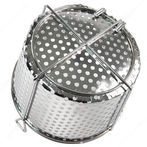 Round Perforated Fryer Basket Deep Fryer Strainer Buy Deep Fryer