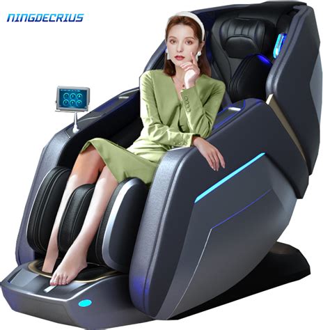 Factory 2023 New Design 4d Zero Gravity Massage Chair Shiatsu Electric