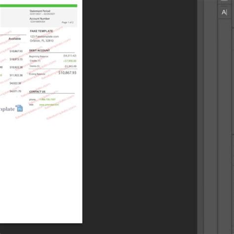 Greendot Bank Statement Template Fake Green Dot Bank Statement