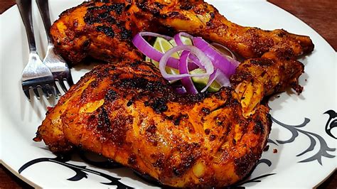 Tandoori Chicken Restaurant Style Without Oven Tandoori Chicken Recipe