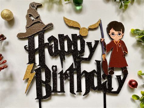 Birthday Card Ideas Discover Harry Potter Cake Topper Harry Potter