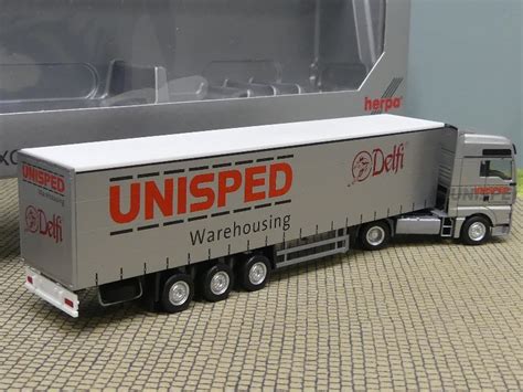 Modellspielwaren Reinhardt Herpa Man Tgx Xxl Unisped Delfi