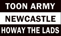 Newcastle Toon Army Flag X Cm Custom Flag Australia