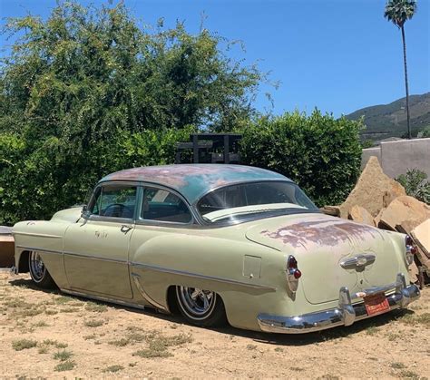 1954 1952 Air Ride Patina Bagged Lowrider Lowered Kustom Hot Rat Rod