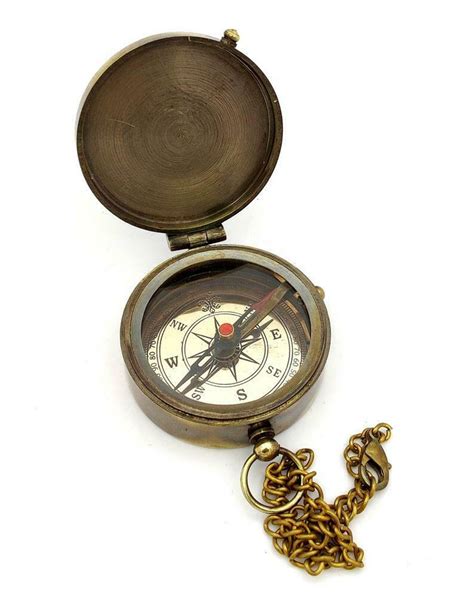 Engraved Brass Compass T To My Son Nautical T For Son Etsy