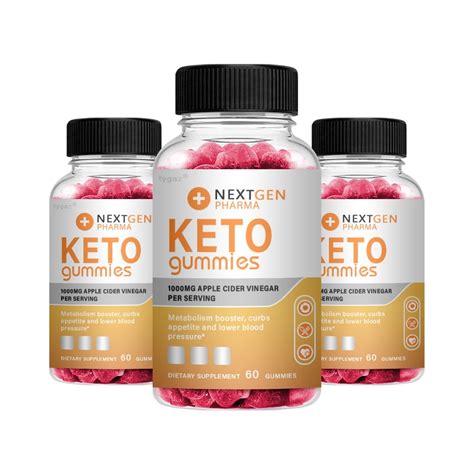 3 Pack Nextgen Pharma Nextgen Pharma Keto Gummies 180 Gummies