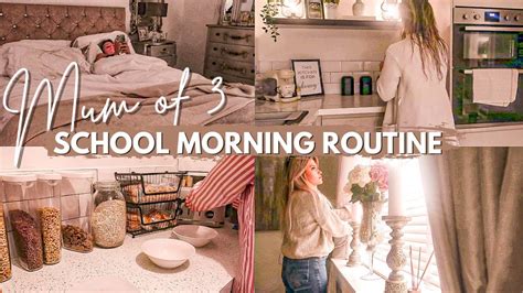 Single Mum Of 3 6am School Morning Routine Realistic And Productive